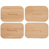 Bamboo Fiber Lunch Box with Cutting Board Lid