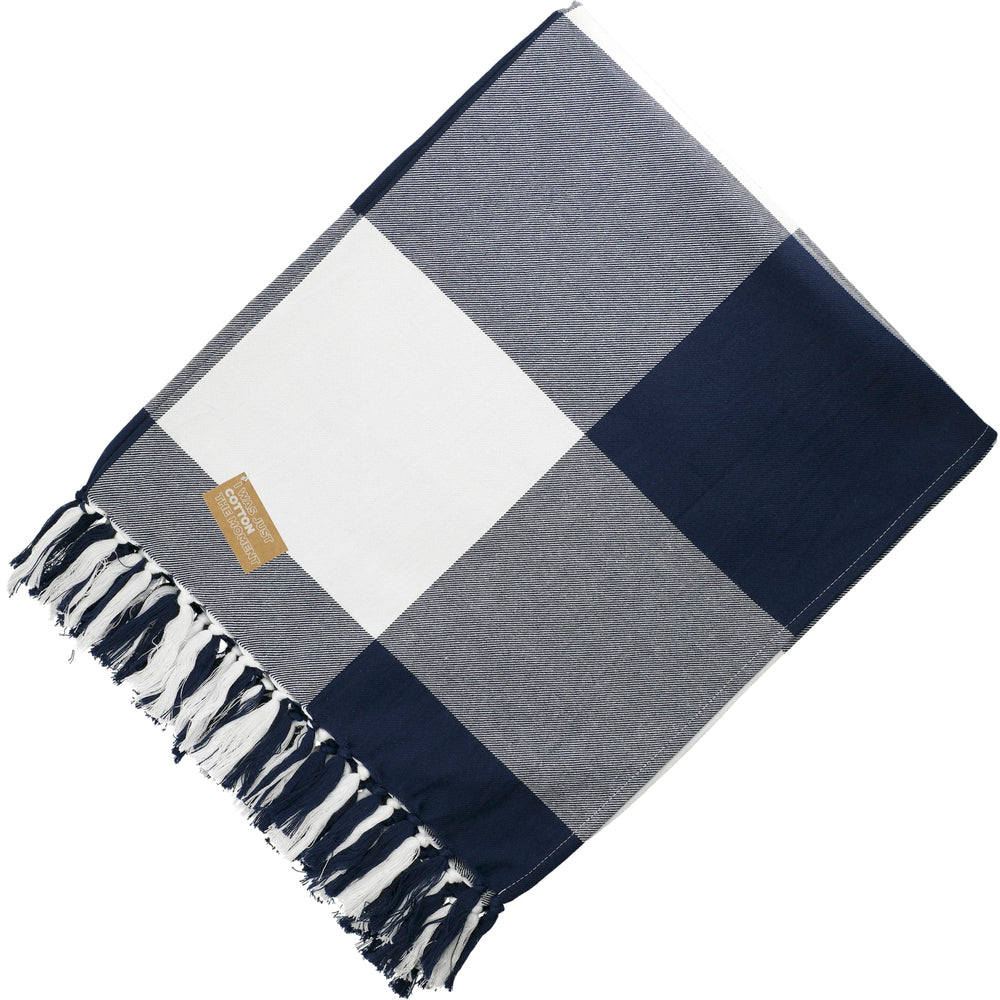 Field & Co. 100% Organic Cotton Check Throw Blanke | Blankets & Throws | Blankets & Throws, Home & DIY, sku-1081-72 | Field & Co.