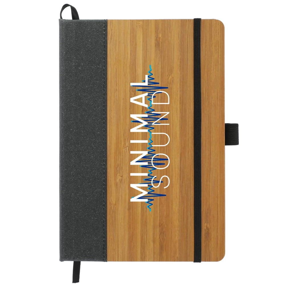 Journal relié en bambou FSC® Mix 5,5