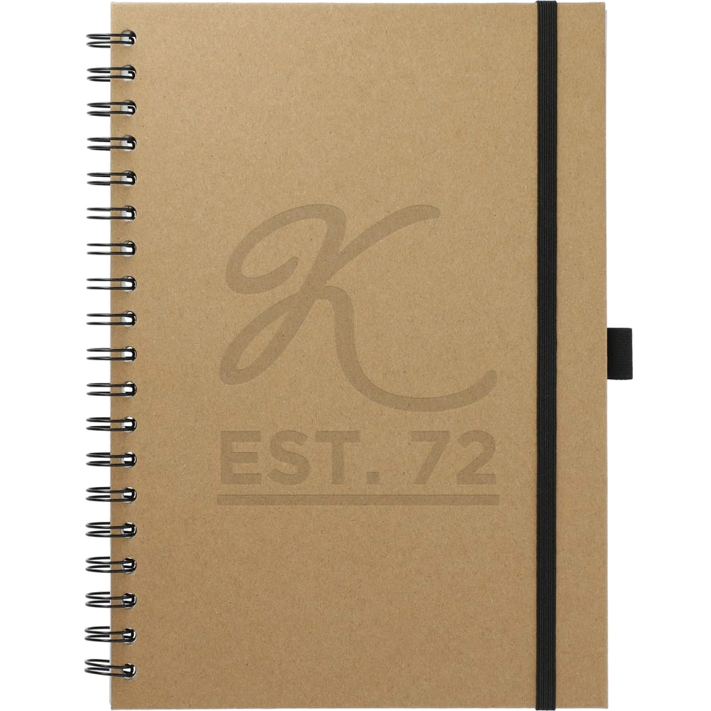 Journal à spirale grand format FSC® Mix 7