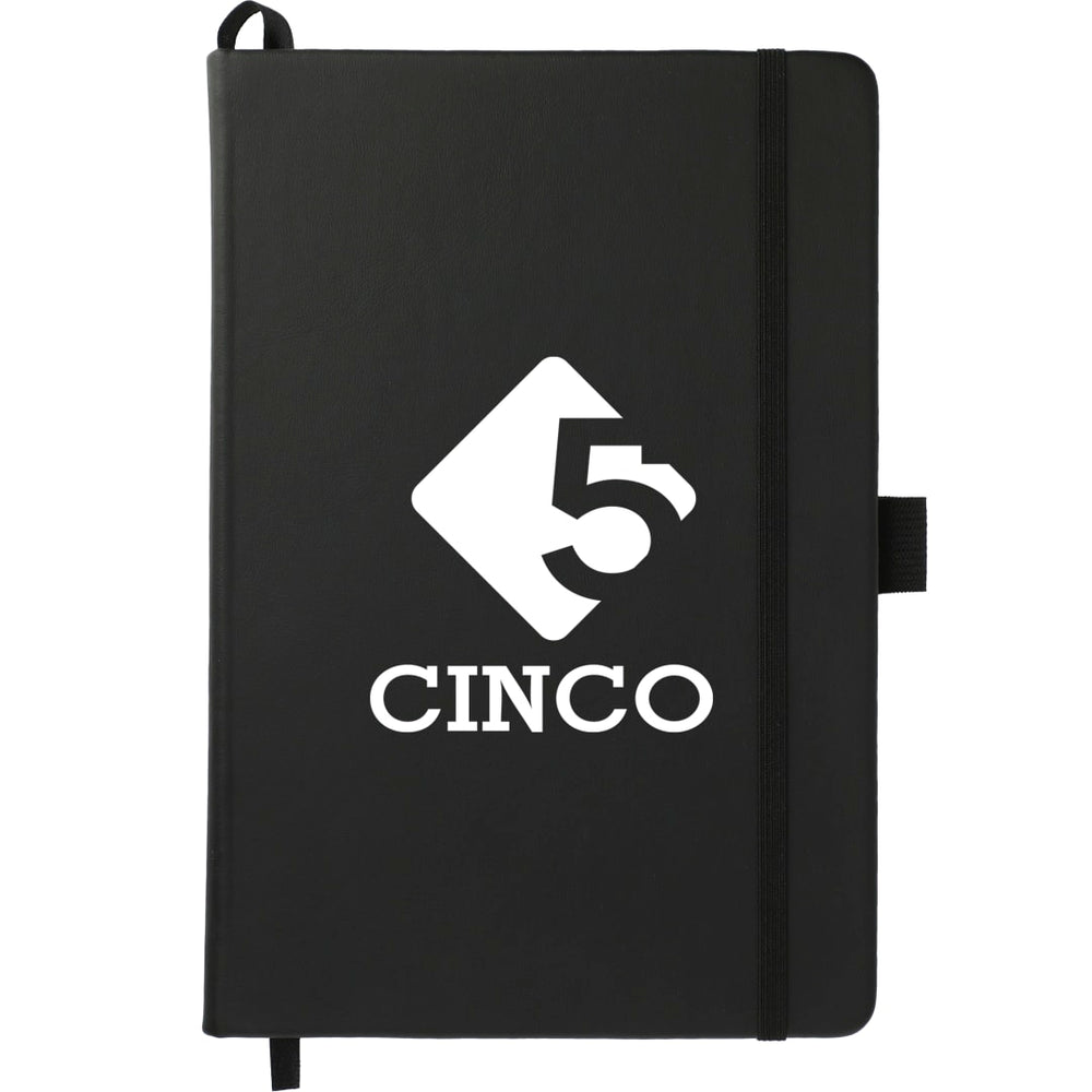 Journal relié en cuir motif cactus 5,5