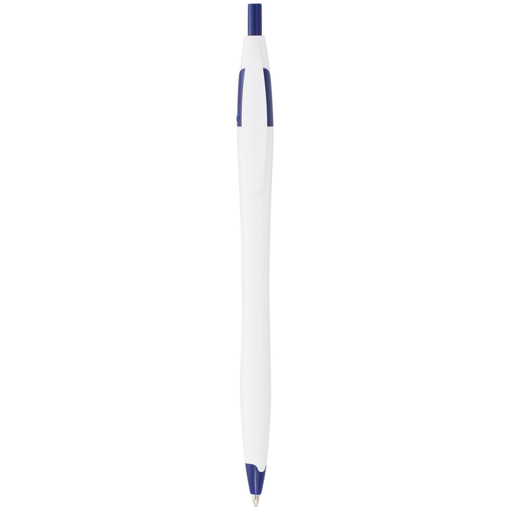 Blanc avec bordure bleue (wbl)