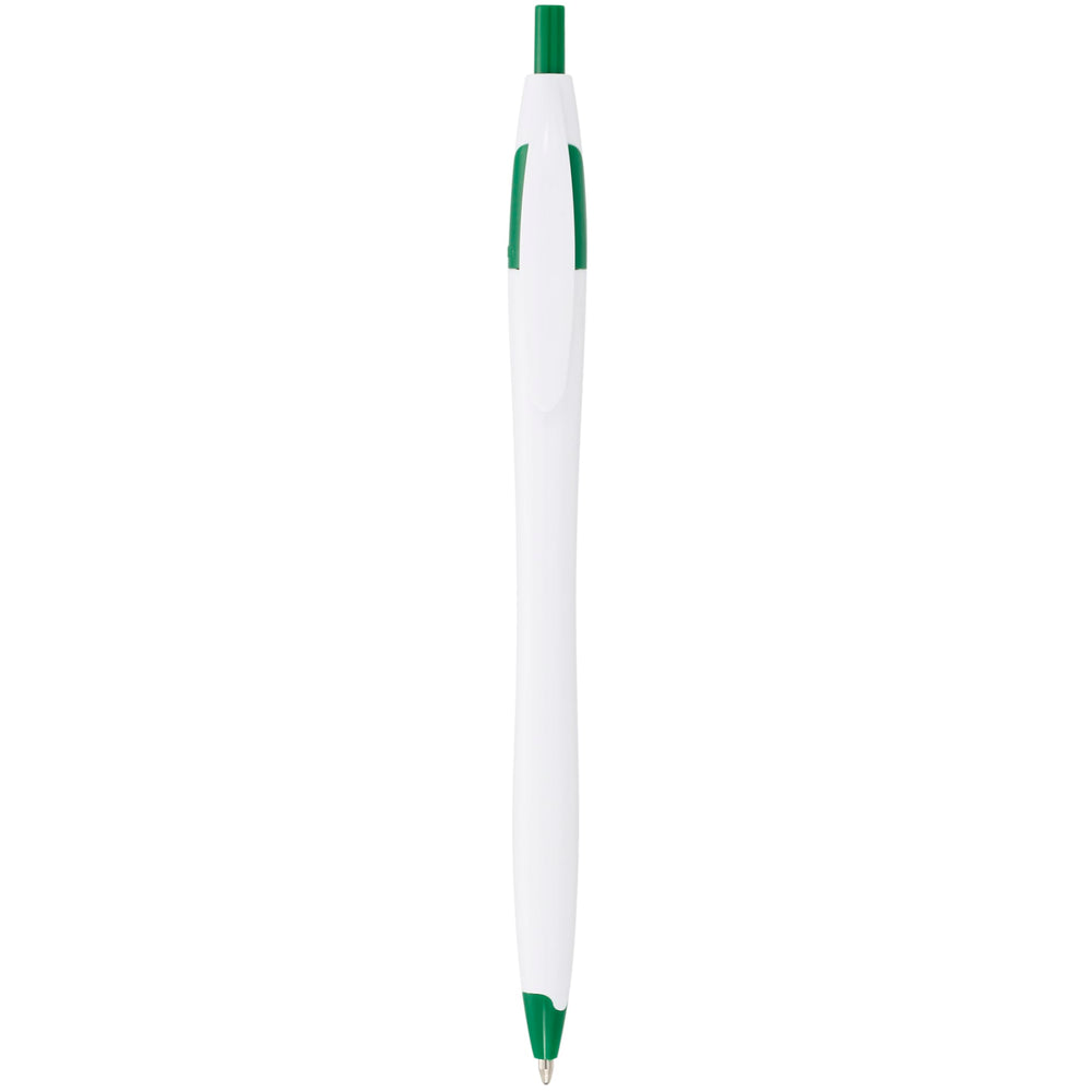 Blanc avec garniture verte (wgr)