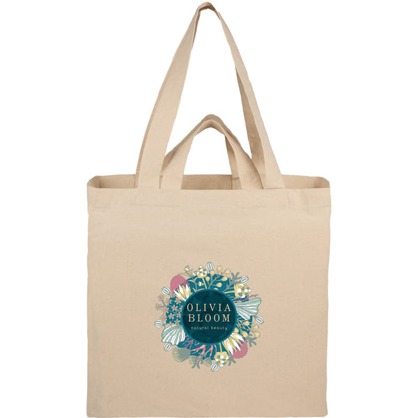 Organic 6oz Cotton Dual Carry Tote
