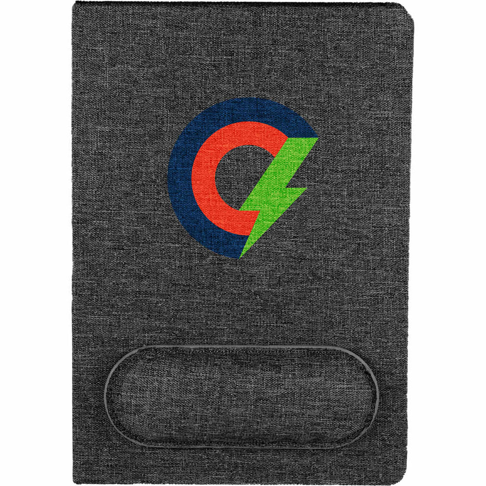 Carnet de notes relié en tapis de souris recyclé FSC® 5,5