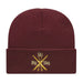 Cap America Knit Cap with Cuff