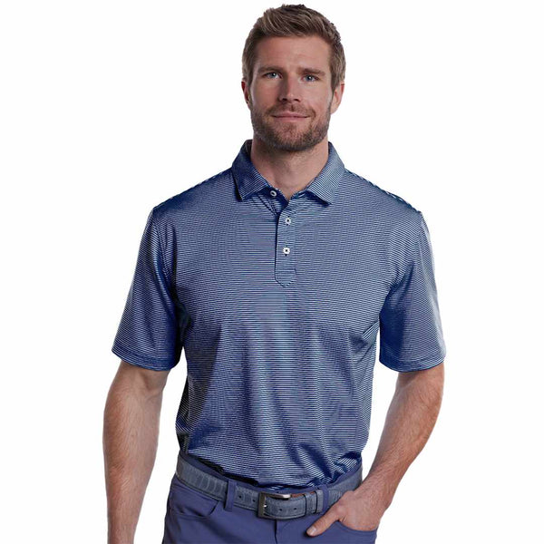 STITCH® Atlantic Stripe Polo Shirt - Men's