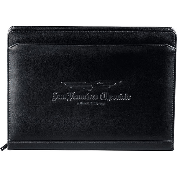 FSC® Mix Manchester Zippered Padfolio