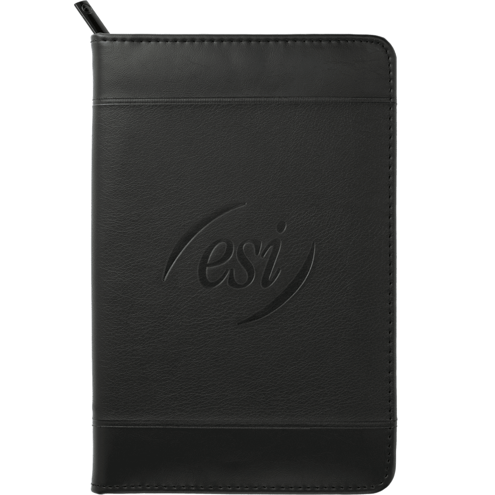 FSC® Mix Windsor Impressions Jr. Zippered Padfolio | Padfolios | Office, Padfolios, sku-0551-06 | CFDFpromo.com