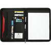 DuraHyde Zippered Padfolio Padfolios Office, Padfolios, sku-0600-10 CFDFpromo.com
