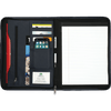 DuraHyde Zippered Padfolio Padfolios Office, Padfolios, sku-0600-10 CFDFpromo.com