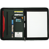 DuraHyde Zippered Padfolio Padfolios Office, Padfolios, sku-0600-10 CFDFpromo.com