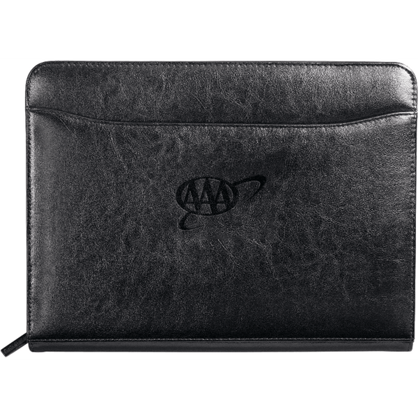 FSC® Mix Renaissance Zippered Padfolio