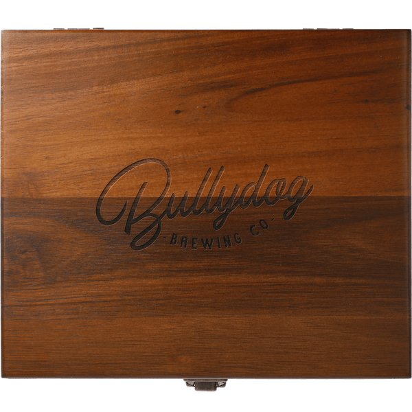 Graze Wood and Metal Wine Set