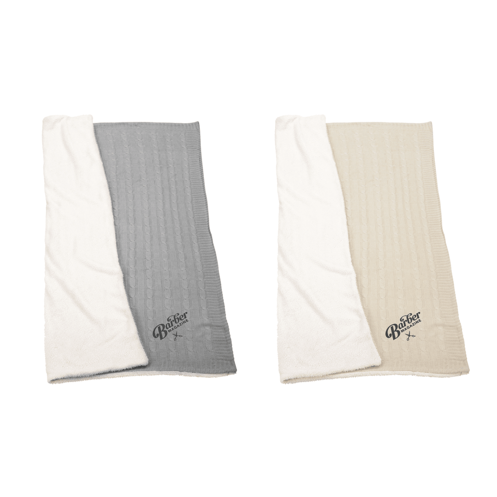Field & Co.® Cable Knit Sherpa Blanket Blankets & Throws Blankets & Throws, Home & DIY, sku-1081-11 Field & Co.