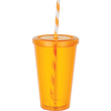 Sedici Striped Straw Tumblers closeout, Drinkware, sku-1623-44, Tumblers CFDFpromo.com