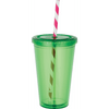 Sedici Striped Straw Tumblers closeout, Drinkware, sku-1623-44, Tumblers CFDFpromo.com