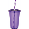 Sedici Striped Straw Tumblers closeout, Drinkware, sku-1623-44, Tumblers CFDFpromo.com