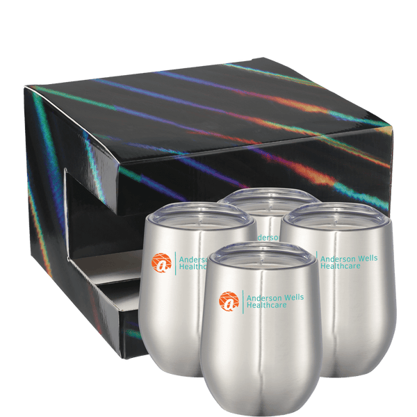 Corzo Cup 12oz 4 in 1 Gift Set