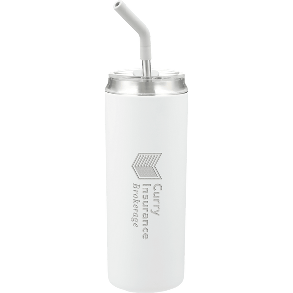 Marka Copper Vac Tumbler w/ SS straw 20oz