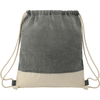 Split Recycled Cotton Drawstring Bag Special Events Industries & Occasions, sku-3005-73, Special Events CFDFpromo.com