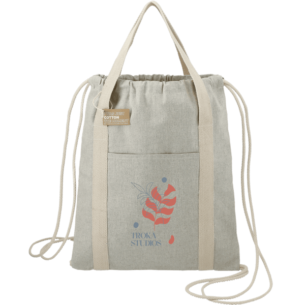 Repose 5oz. Recycled Cotton Drawstring Bag