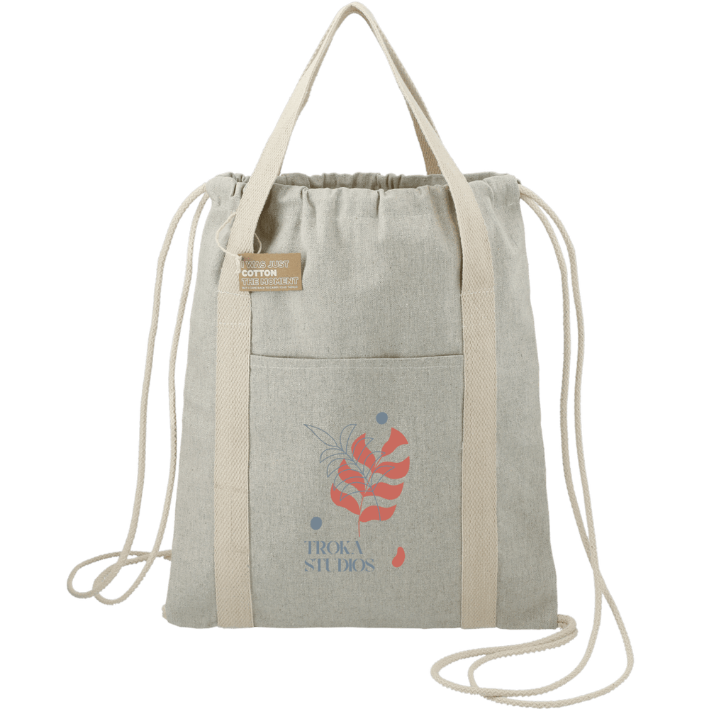 Repose 5oz. Recycled Cotton Drawstring Bag | Backpacks | Backpacks, Bags, sku-3005-75 | CFDFpromo.com