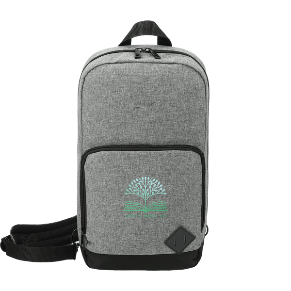 Graphite Deluxe Recycled Sling Backpack