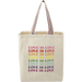 Rainbow Recycled 8oz Cotton Grocery Tote | Tote Bags | Bags, sku-7901-03, Tote Bags | CFDFpromo.com