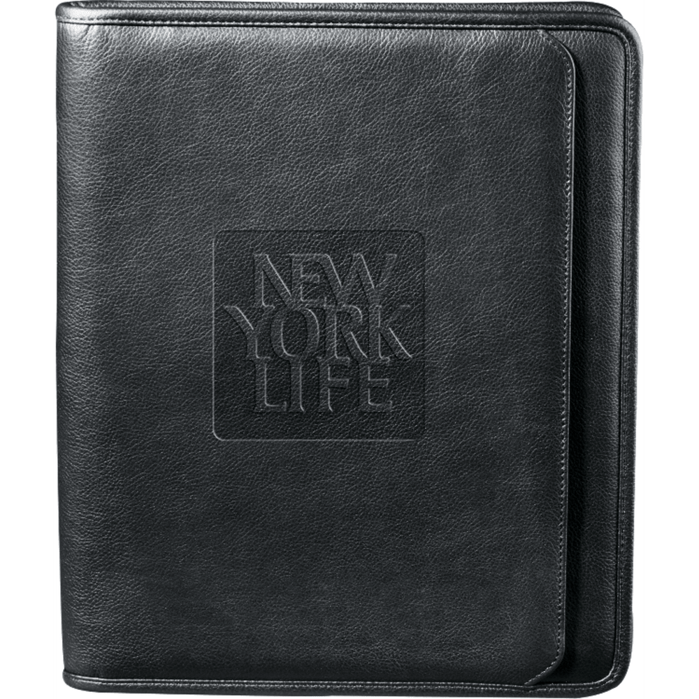 Manhattan Zippered Padfolio | Padfolios | Office, Padfolios, sku-9200-10 | CFDFpromo.com