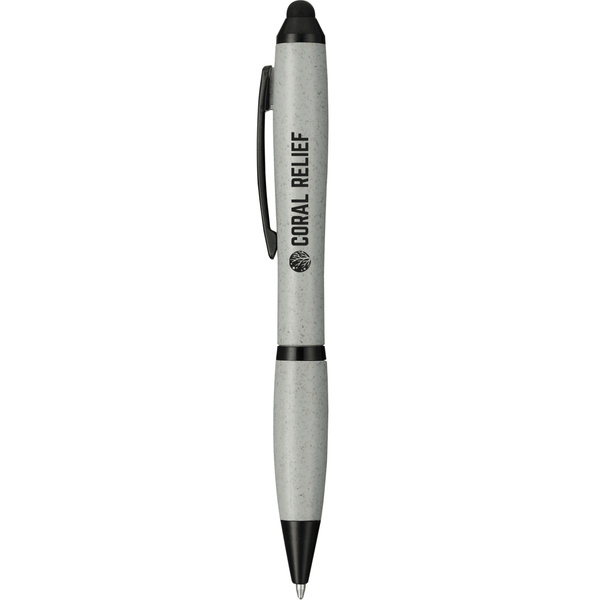 Nash Wheat Straw Ballpoint Stylus Pen