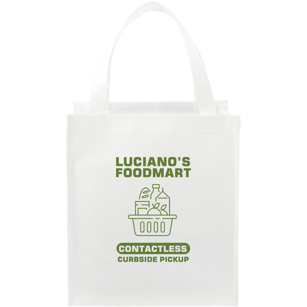 Double Laminated Wipeable Grocery Tote