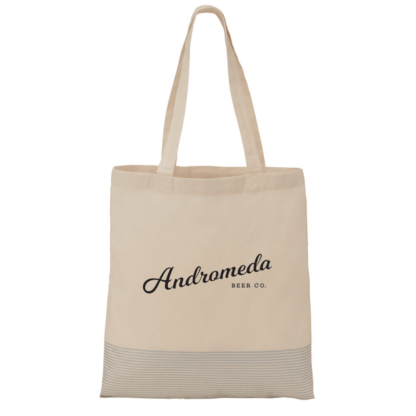 Silver Line Cotton Convention Tote