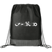 Crossweave Heat Sealed Drawstring Bag Backpacks & Drawstring Bags Backpacks & Drawstring Bags, Bags, sku-SM-5892 CFDFpromo.com