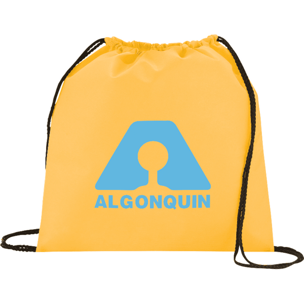 Evergreen Non-Woven Drawstring Bag