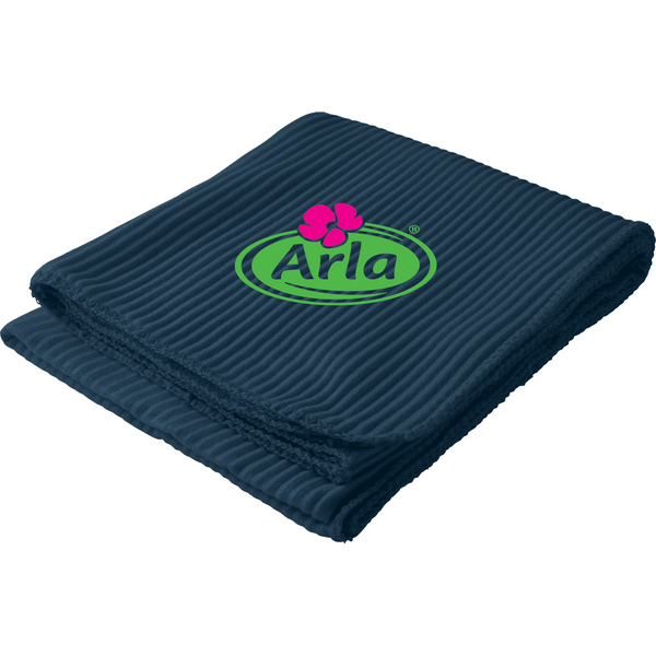 Ribbed Fleece Blanket