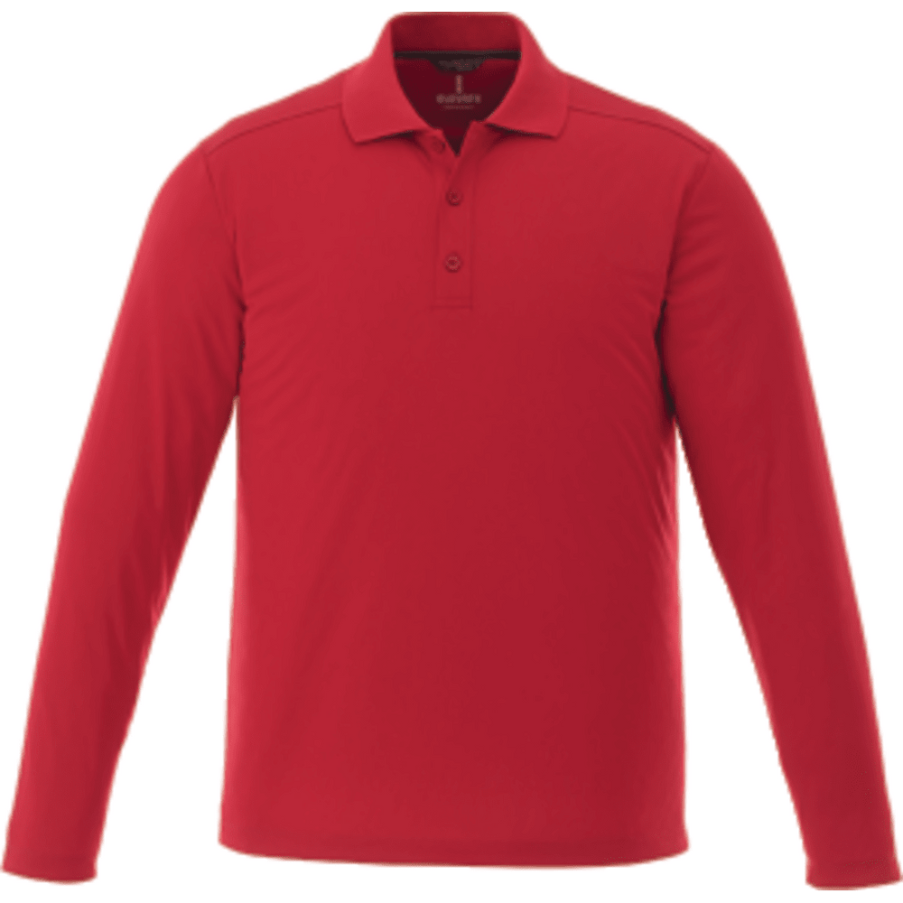 Men's MORI Long Sleeve Polo Polos Apparel, Polos, sku-TM16255 Trimark