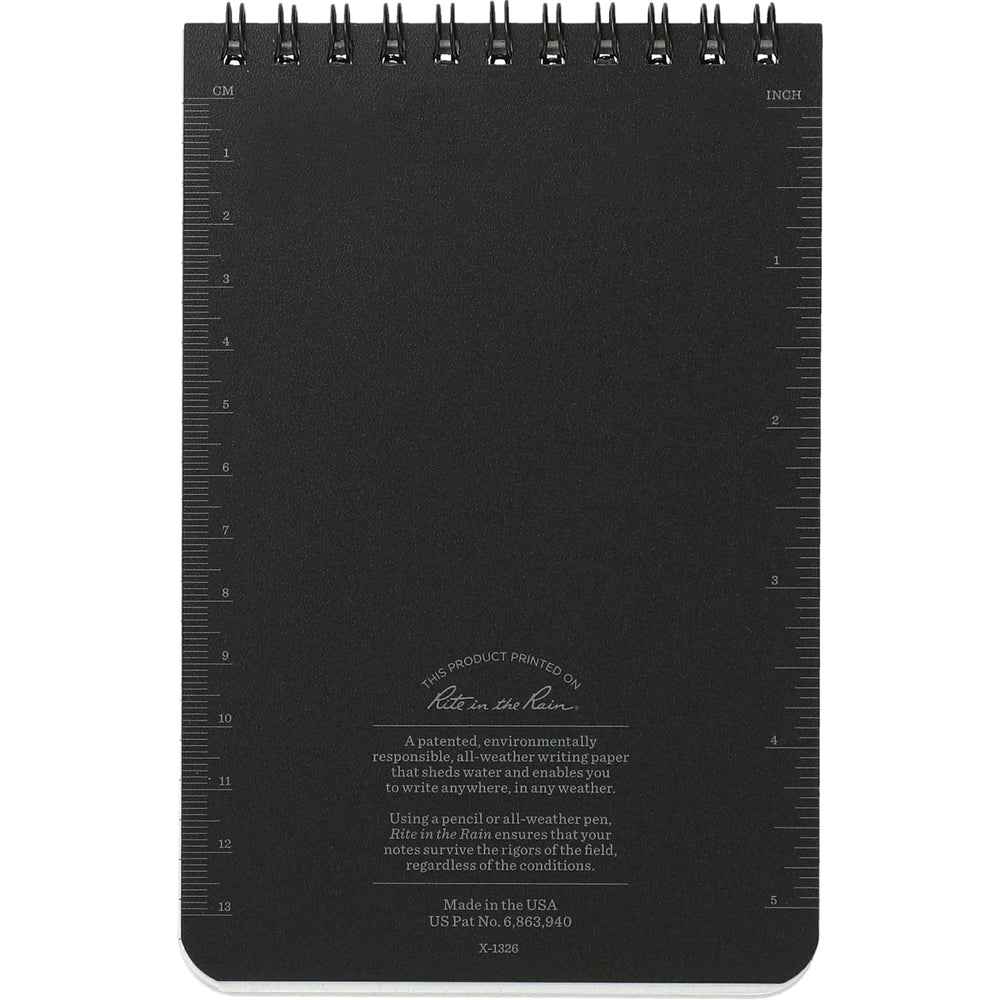 4” x 6” Rite in the Rain Top Spiral Notebook | Journals & Notebooks | Journals & Notebooks, Office, sku-0913-02 | Rite in the Rain
