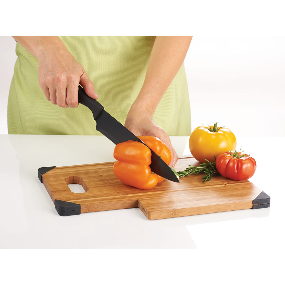 Bamboo Cutting Board with Knife | Housewares | Home and Outdoor, Housewares, sku-1031-49 | CFDFpromo.com
