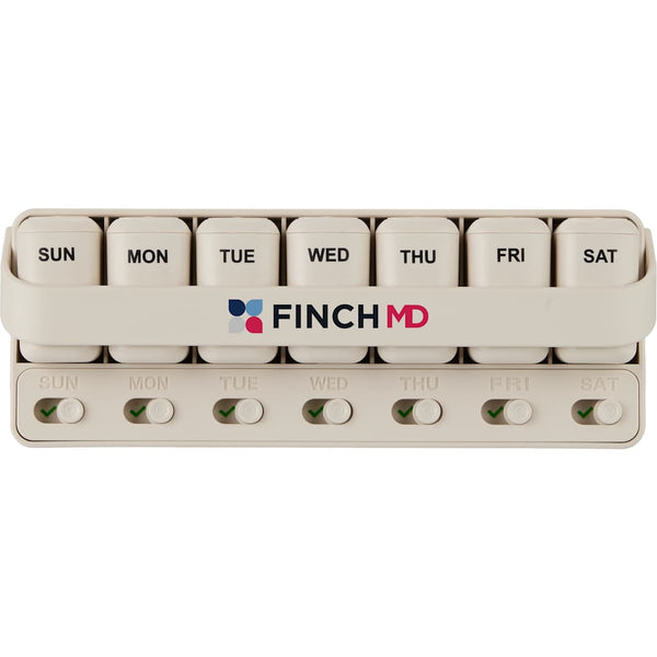Wellable™ Daily Pill and Supplement Organizer