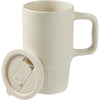 Mug en céramique Camden 38 cl avec couvercle