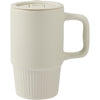 Mug en céramique Camden 38 cl avec couvercle