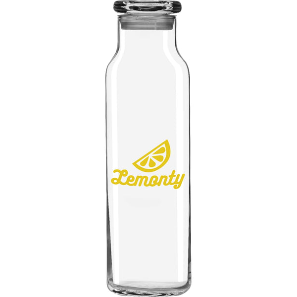 Bouteille d'eau en verre avec couvercle 710 ml