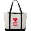 Baltic 24oz Cotton Canvas Tall Zippered Tote