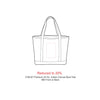 Baltic 24oz Cotton Canvas Tall Zippered Tote