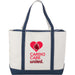 Baltic 24oz Cotton Canvas Tall Zippered Tote