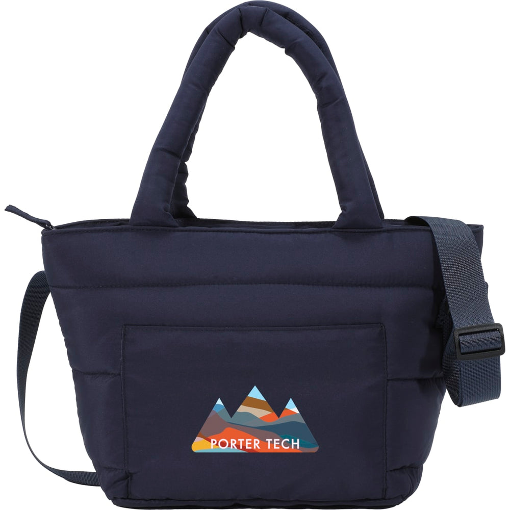 Sac isotherme Puffer recyclé pour 9 canettes