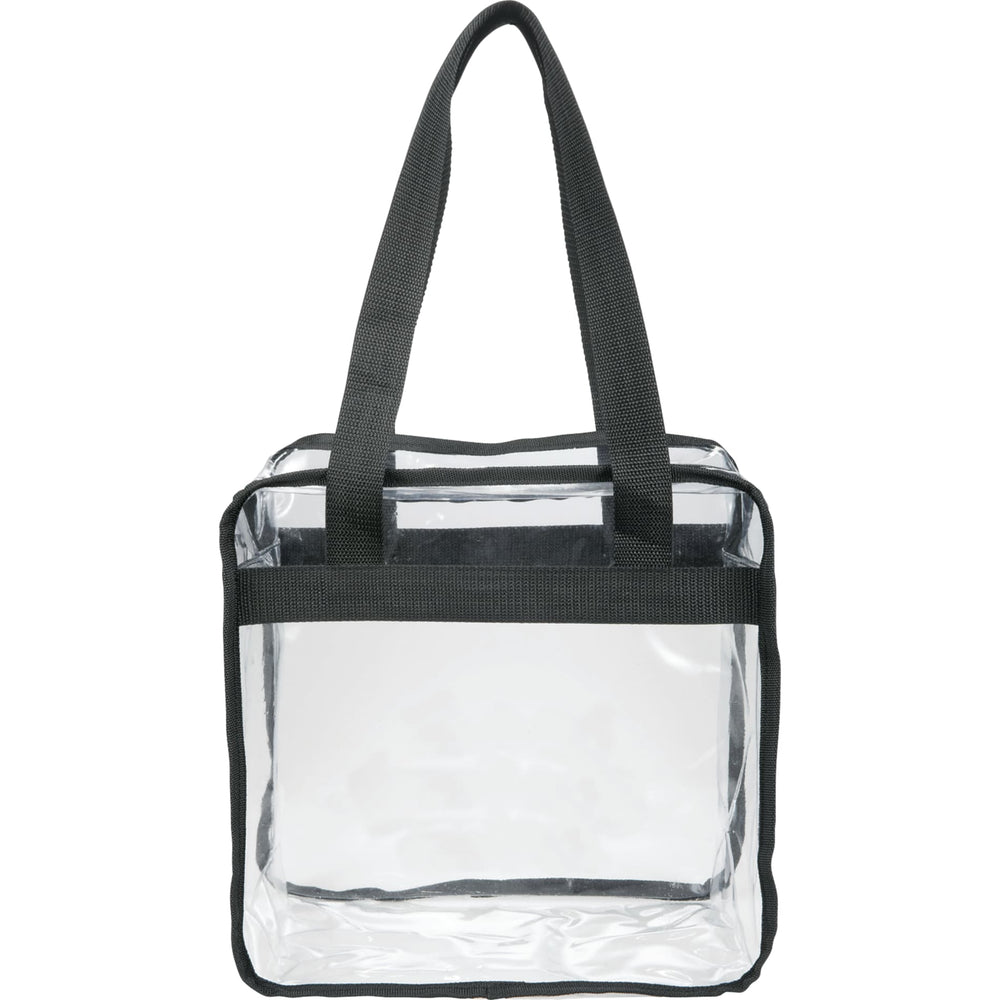 Game Day Clear Zippered Safety Tote | Tote Bags | Bags, sku-2301-42, Tote Bags | CFDFpromo.com