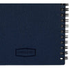 Journal à spirale grain galet recyclé certifié FSC® de 5 po x 7 po