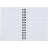 Journal à spirale grain galet recyclé certifié FSC® de 5 po x 7 po